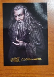 2022 SDCC COMIC CON EXCLUSIVE CRYPTOZOIC CZX MIDDLE EARTH GANDALF PROMO CARD P7 - Picture 1 of 2