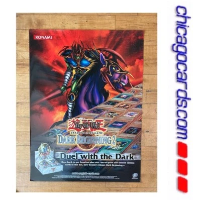Official Konami YuGiOh Dark Beginning-2 Poster 24"x18" *Near Mint Condition* - Image 1 of 4