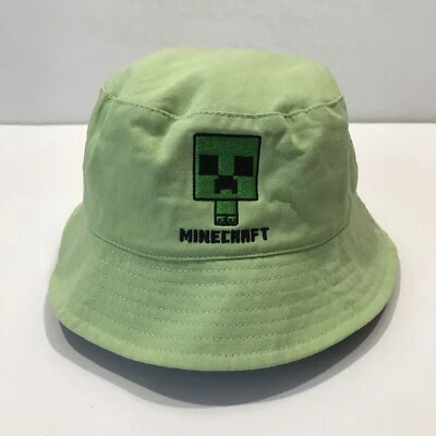 Minecraft Bucket Hat Lime Green Youth 2024 - Image 1 of 4