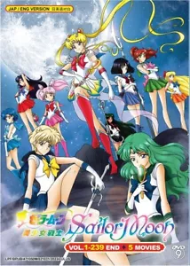 DVD Anime Sailormoon Collection Season 1-6 (1-239 +5 Movies) English Dub All REG - Picture 1 of 3