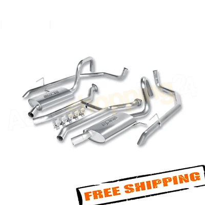 Borla 140360 Touring Catback Exhaust for 2003-2011 Ford Crown Victoria 4.6L V8 - Image 1 of 2