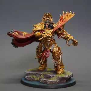 Emperor of Mankind Board Game Miniatures Resin pro painted Height: 3.94 inches - Picture 1 of 6