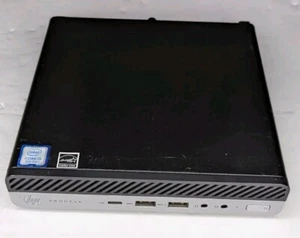 HP ProDesk 600 G4 DM Core i5-8500T 2.1GHz 8 GB RAM 128 GB SSD Win 11 Pro - Afbeelding 1 van 7