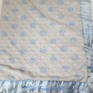 Carters Just One Year Thank Heaven Little Boys Baby Blanket Airplane Polka Dots