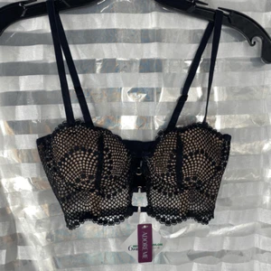 Adore Me Black Lace Bra - Picture 1 of 5