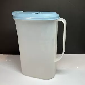 VINTAGE Tupperware 2009C 1 2QT Slim Line Krug & 2010B Klappdeckel - Bild 1 von 4
