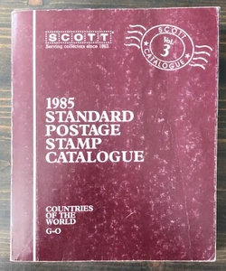 Scott Standard Postage Stamp Catalogue 1985 Vol 3 - Picture 1 of 5