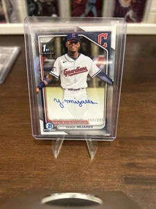 Autógrafos Bowman Chrome Prospect 2024 #CPAYM Yaikel Mijares - Imagen 1 de 2