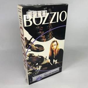 1993 Terry Bozzio “Melodic Drumming (And The Ostinato) Vol 3” VTG VHS + Booklet - Picture 1 of 7