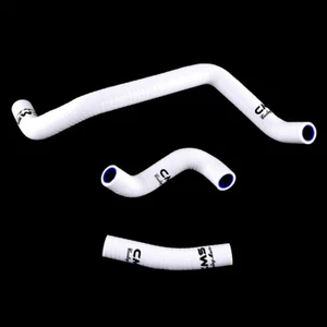 White Silicone Radiator Hose Kit for 2000-2007 Can-Am Bombardier DS650 DS 650 - Bild 1 von 11