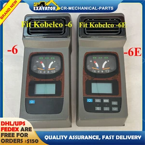 Gruppo strumenti monitor adatto per Kobelco 6/6E SK200 210 230 250-6/6E 330-6/6E - Foto 1 di 9
