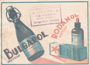 España Antiguo Anuncio Médico Bulganol Rodanol (61) - Imagen 1 de 2