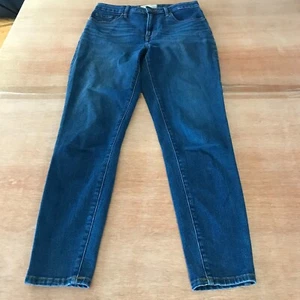 Everlane the Curvy High Rise Skinny Jeans Women 29 High Rise Medium Wash Preppy - Picture 1 of 13