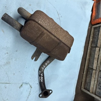 John Deere Lawn Mower GX75 Kawasaki FC290V  9 Hp Motor Exhaust Muffler Good - Image 1 of 3