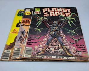 Vintage Lot Of 3 Curtis Planet of The Apes Magazine 19 23 24 - Picture 1 of 4
