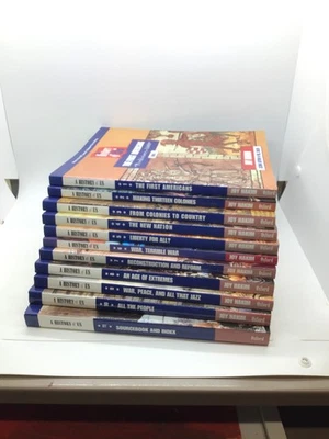A History of US by Joy Hakim Complete SET Books 1-11, SOFT COVER (2nd Edition) - Imagem 1 de 4