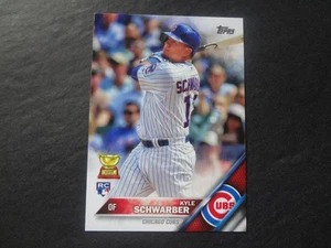 2016 Topps Kyle Schwarber Rookie #66 RC Philadelphia Phillies Series One Chicago - Picture 1 of 2