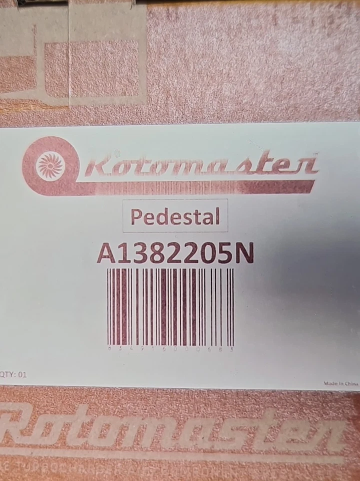 Внутренний турбокомпрессор пьедестал Ford F-250 Super Duty 99-03 Rotomaster A1382205N Mnt - Изображение 1 из 1