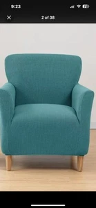 Stretch Armchair Slipcover 2-Piece Accent Chair Covers - Picture 1 of 5