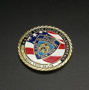 NYPD US New York Police Department Challenge Coin Commemorative Collectible - Picture 1 of 10