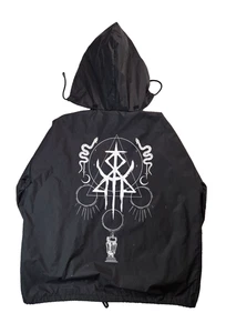 Lorna Shore Deathcore Black Logo Graphic Windbreaker Zip Jacke Herren Größe XL - Bild 1 von 13