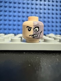 LEGO Batman Two Face Head Classic Minifigure 7781 Original 2006
