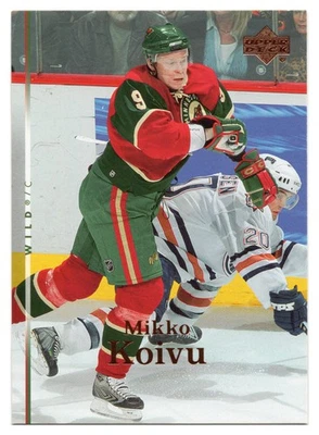 Hockey card | Mikko Koivu #45 | Upper Deck 2007-08 Series 1 - Image 1 of 2