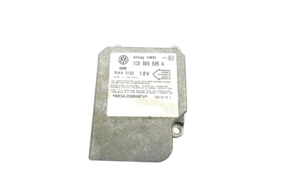 VW Golf 4 Bora T5 Centralina Airbag Centralina Airbag 1C0909605A Indice 01 - Immagine 1 di 2