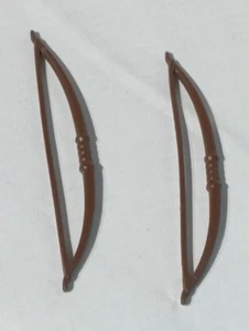 PLAYMOBIL x2 ARCOS LARGOS marrones indios indigenas medievales medieval arqueros - Bild 1 von 1