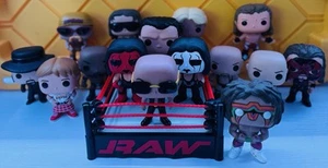 WWE Funko Pop! Lot of 15 Loose OOB No Boxes AS IS - Picture 1 of 9