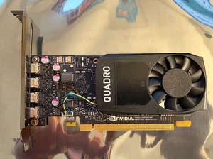 🔥🔥 HP NVIDIA Quadro P1000 4GB GDDR5 PCIe 3.0 x16 mini-DP 919987-002 L85879-001 - Picture 1 of 2