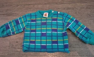 Vintage Disney Winnie Puuh Strick Acryl Pullover 24 Monate 90er  - Bild 1 von 6