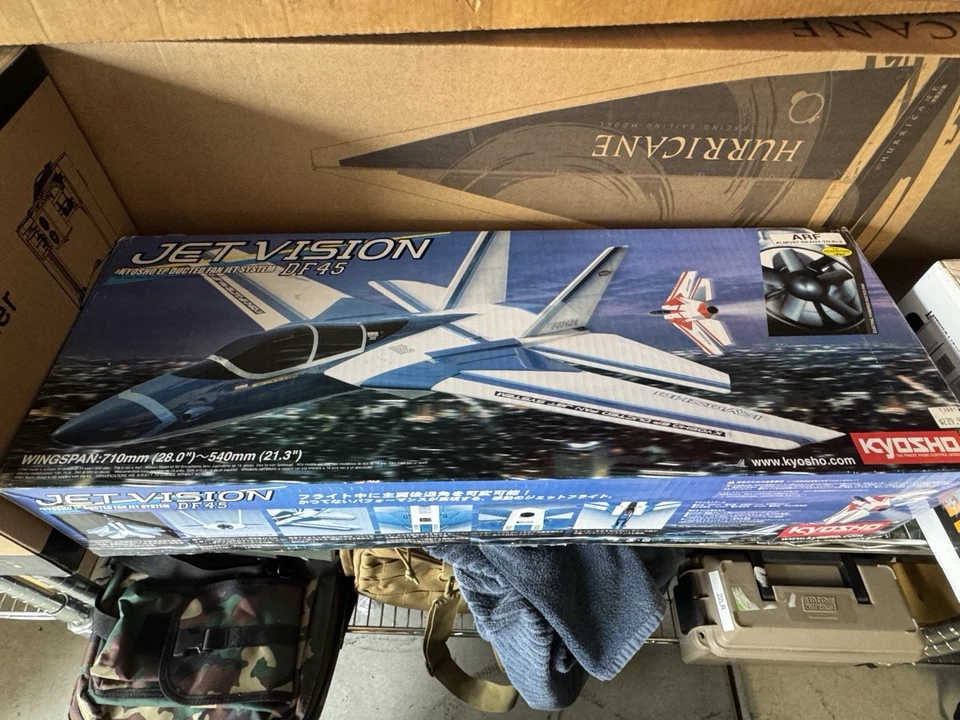 Kyosho EP Jet Vision DF45 Ducted Fan Airplane - Image 1 of 1