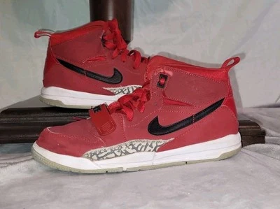 Nike Air Jordan Legacy 312 Rojo Medio Top Zapatos Niños Jóvenes Talla 2Y AT4047-601 Foto 1 de 4