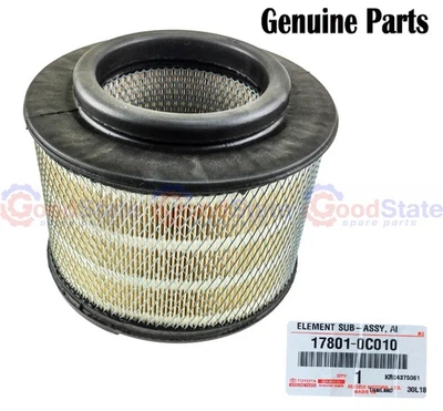 Genuine Hilux KUN16 KUN15 KUN10 2KD 2.5 Diesel 1KD 3.0 Diesel Engine Air Filter - Image 1 of 2