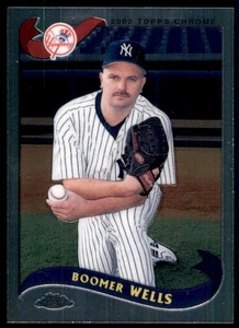 2002 Topps Traded & Rookies #T80 Boomer Wells Chrome - Picture 1 of 2