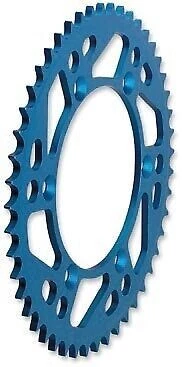 Roda dentada traseira de alumínio Moose - 48T - Azul motocicleta ATV/UTV 1211-895-49-12 - Imagem 1 de 3