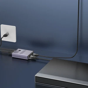 Stream and Game Without Interruption Using This High Speed Ethernet Splitter - Picture 1 of 12