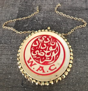 rare! ancien Médaillon )) W.A.C  Wydad Athletic Club/ Casablanca Maroc - Photo 1/1