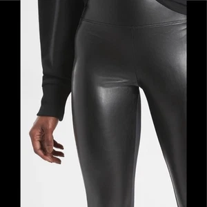 Athleta Tight Leggings Delancey Gleam Black High Rise Gr. Medium Shiny Shimmer - Bild 1 von 11