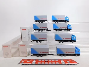 4x wiking H0 1:87 599 Roadtrain Man Kässbohrer VG Mint + 3x Box #CV464-0, 5 - Picture 1 of 3