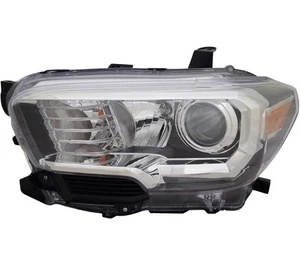 For Toyota 2018 Tacoma SR5 TRD Off-Road/Pro/Sport Headlight w/ Bulb Left Side - Picture 1 of 8