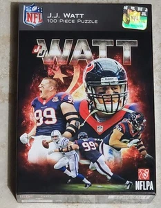 100 Piece J. J. Watt Puzzle - Picture 1 of 4
