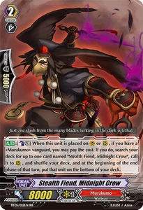 Cardfight!! Vanguard - Stealth Fiend, Midnight Crow (BT05/012EN) RR - NM - Picture 1 of 1
