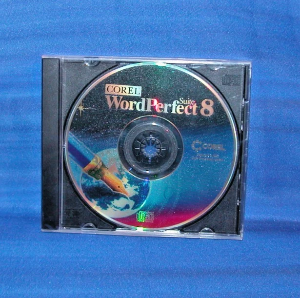 Corel Word Perfect Suite 8 Software CD Windows 1997 - Image 1 of 1