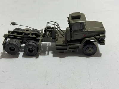 ASAM HART SMITH MODELS DIECAST US ARMY TRUCK DIESEL TRACTOR TRAILER TOW - Image 1 of 4