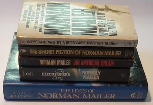 Norman Mailer - reading copies of five books - Picture 1 of 3