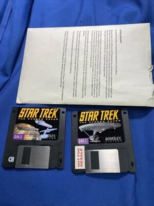 Berkeley Star Trek Screen Saver 1992 Windows PC (2) 3.5" Floppy Discs Never Used - Picture 1 of 4