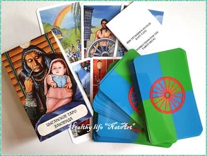 ЦЫГАНСКОЕ ТАРО карты БАКЛЕНДА BUCKLAND ROMANI TAROT Karten dichte Laminierung - Bild 1 von 10