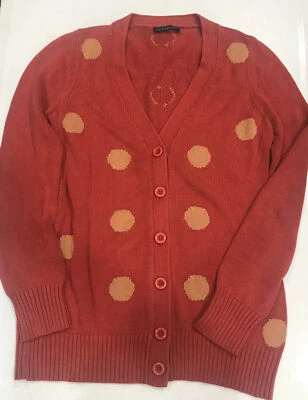 Suéter Love Culture Vintage Años 80 Años 90 Años 80 Años 90 De Colección Tejido Lunares Cárdigan Foto 1 de 4